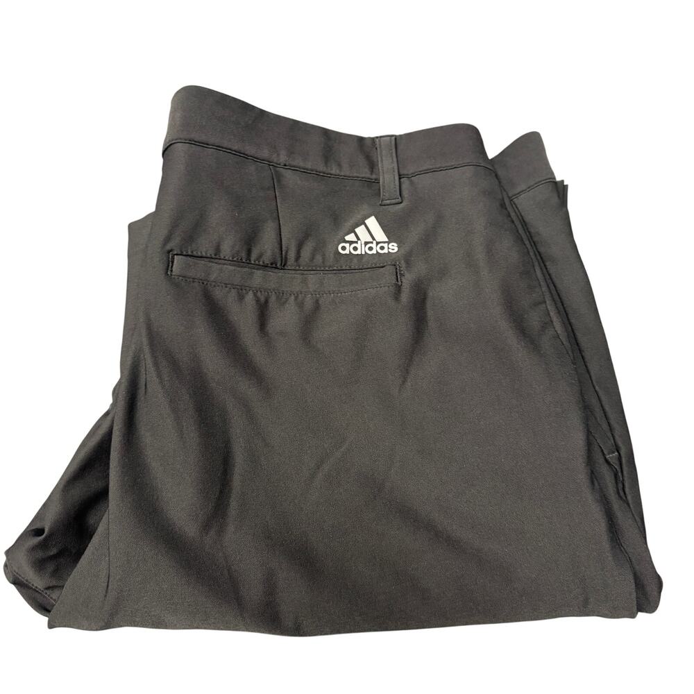 adidas Golf Pants Mens 36x34 (36x33 ACTUAL) Black Ultimate 365 Tapered